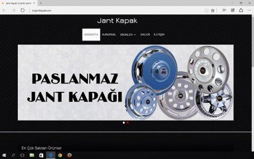 Jant Kapak | Web Tasarım